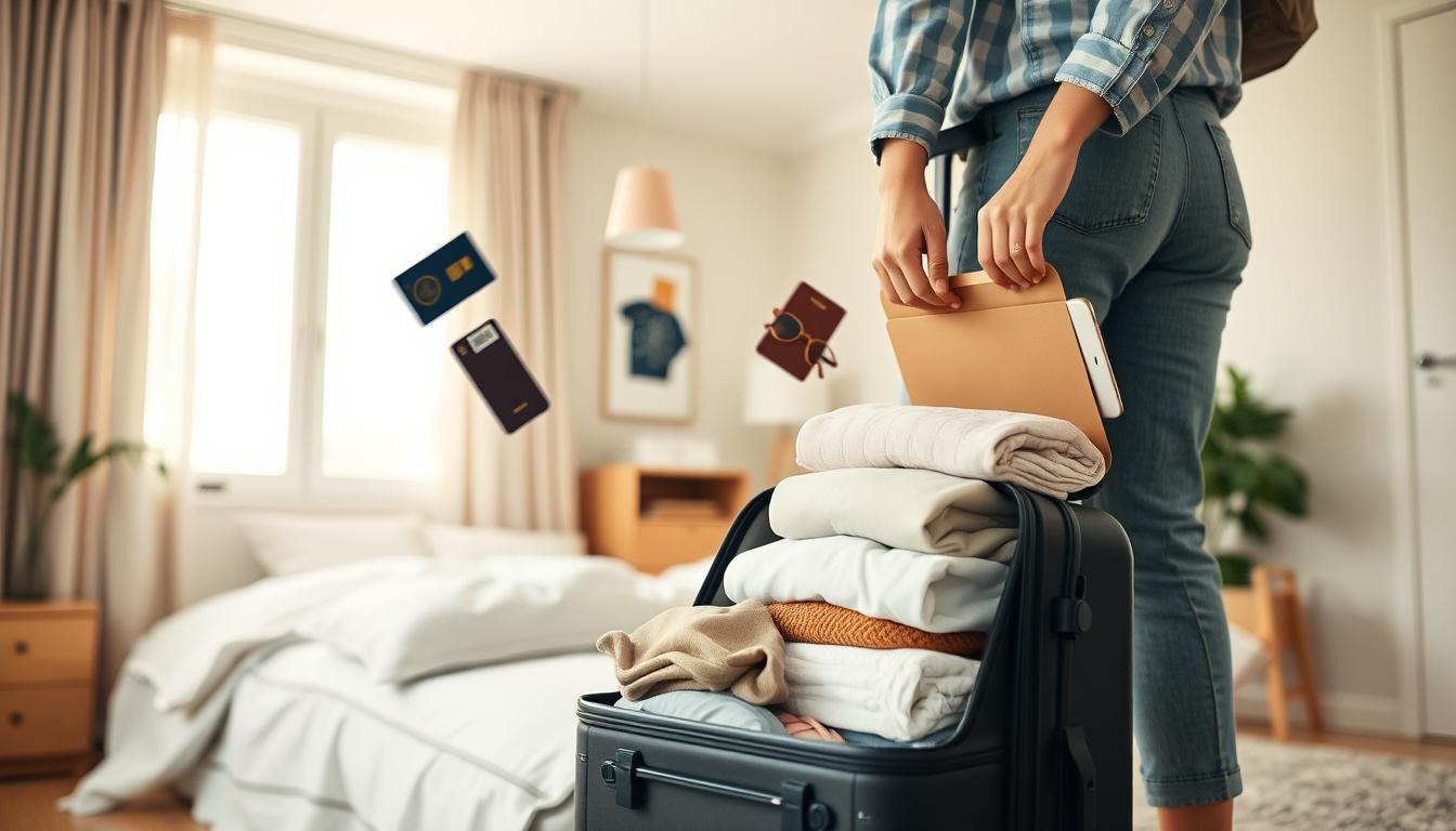 Estratégias para viajar apenas com bagagem de mão