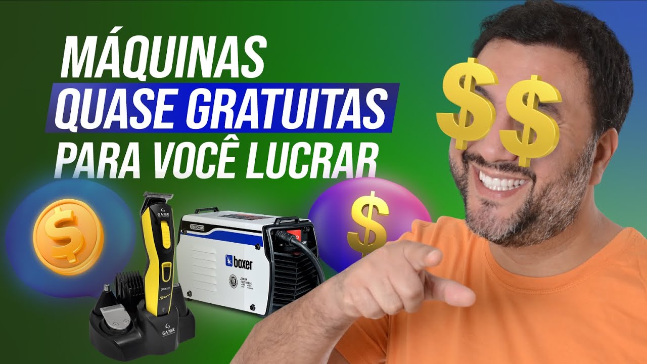 Descubra as Melhores Máquinas Baratas e Lucrativas para Iniciar Seu Negócio em 2024!